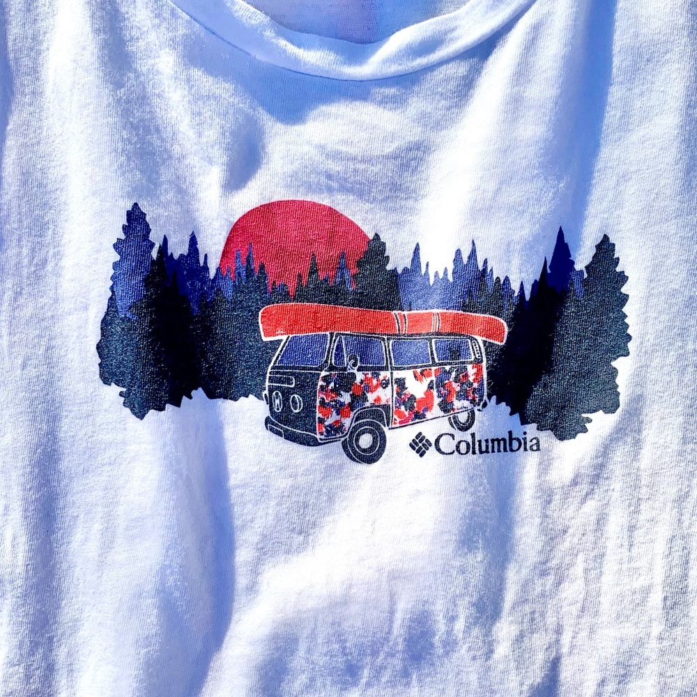 Columbia Sportswear Van Life ๐ Sleeveless Tank in Sunset Bluff Mesa ๐ถ๐ดโโ๏ธ๐ฃ NWOT - Picture 4 of 16